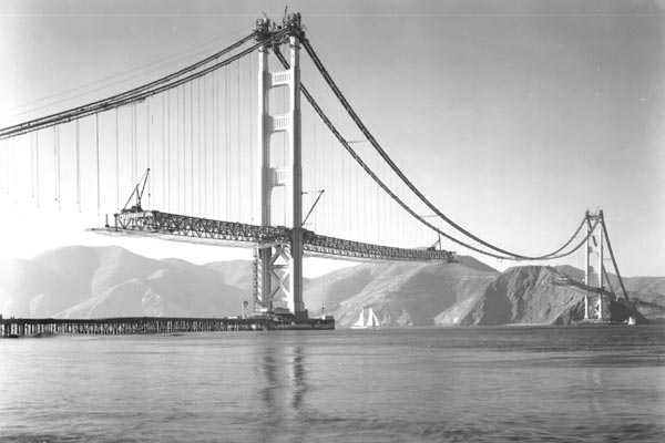 Golden Gate in costruzione
